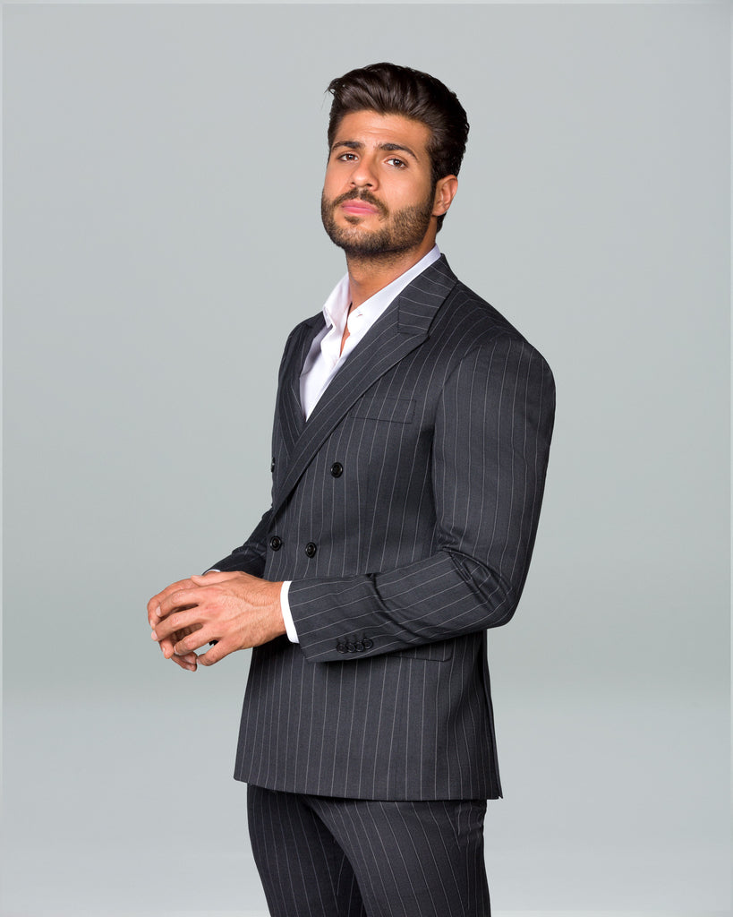 Men's suits online in UAE | Double breasted suit Dubai